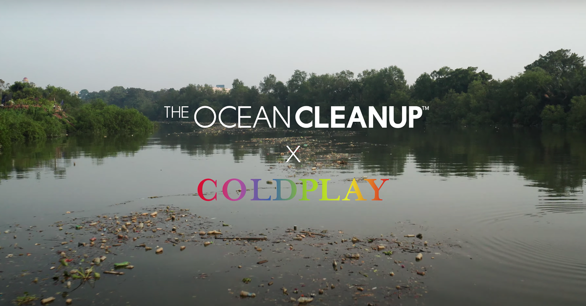 Coldplay and The Ocean Cleanup