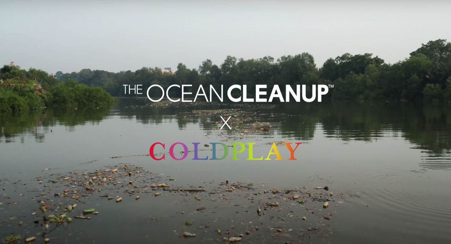 Coldplay and The Ocean Cleanup
